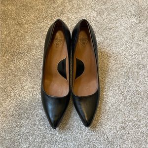 Black Fluevog Desmond heels - discontinued style!